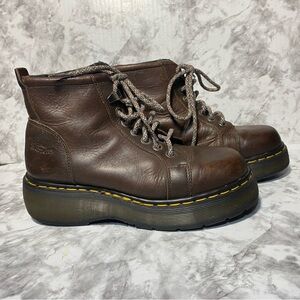 Dr Martens vintage MIE  platform ankle boots 8597 UK 6